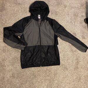 Gymshark Black and Gray Jacket